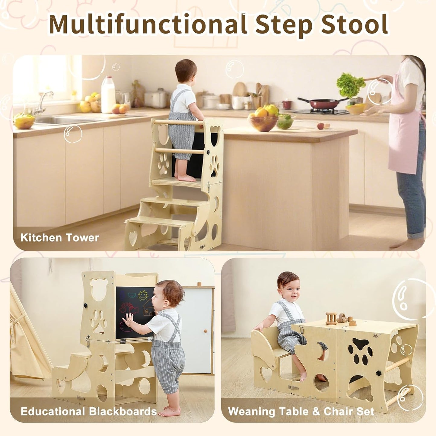 Maybloom Montessori Kids Learning Tower