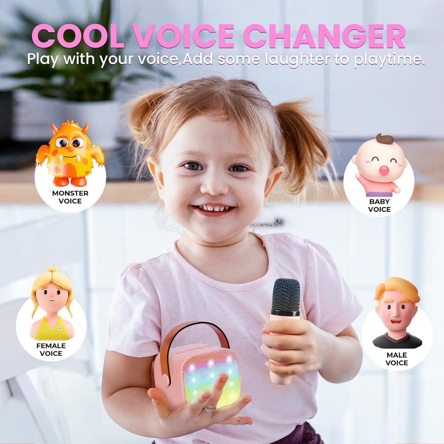 Maybloom Kids STARK Mini Karaoke Machine