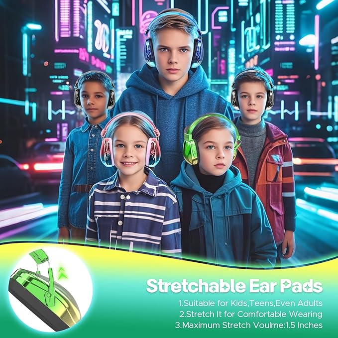 Maybloom Kids Electroplated Ear Defenders