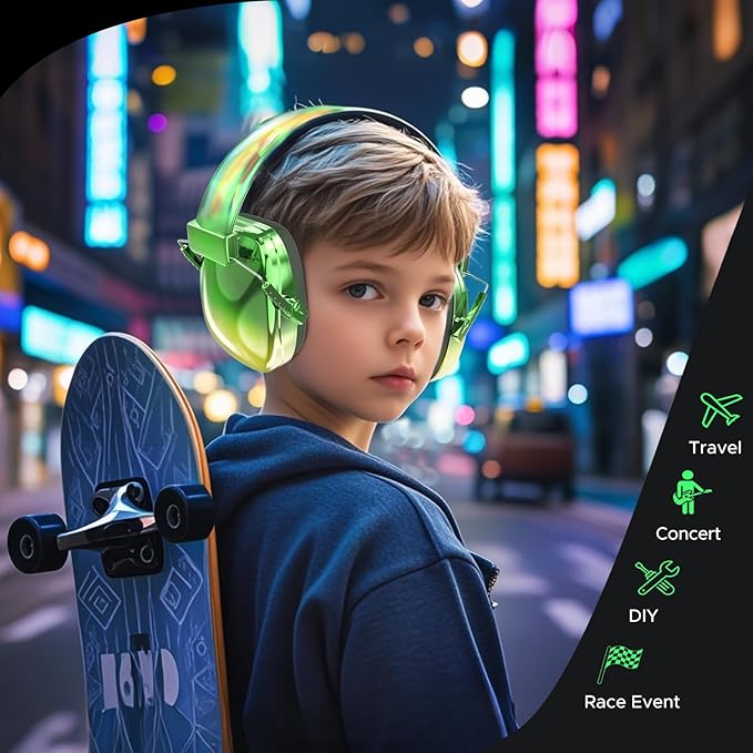 Maybloom Kids Electroplated Ear Defenders