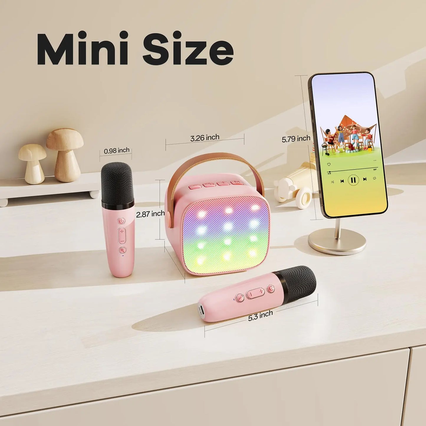 Maybloom Kids STARK Mini Karaoke Machine