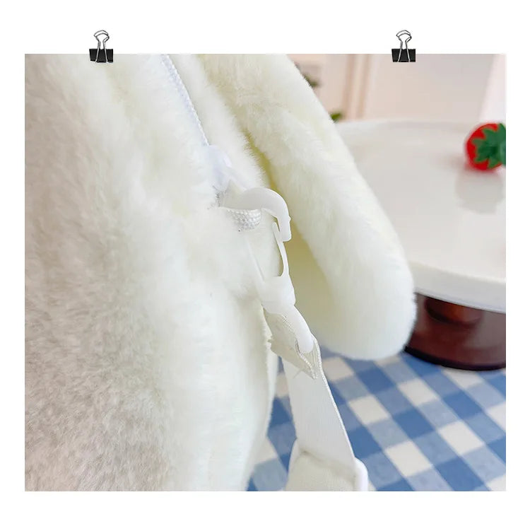 Rabbit Kitten Plush Backpack For Kids