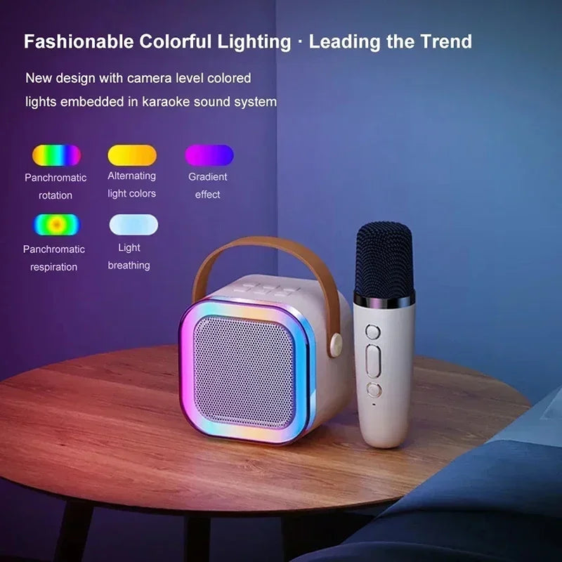 Maybloom RGB Kids Karaoke Machine
