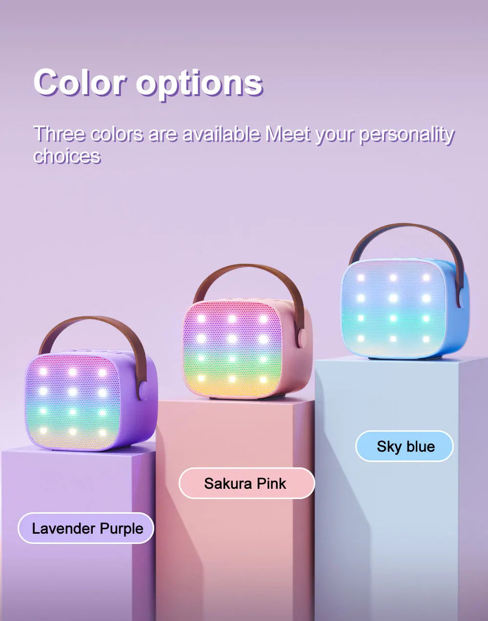 Maybloom Kids STARK Mini Karaoke Machine