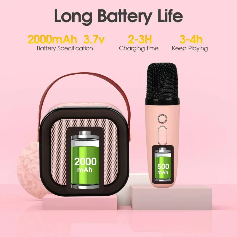 Maybloom RGB Kids Karaoke Machine