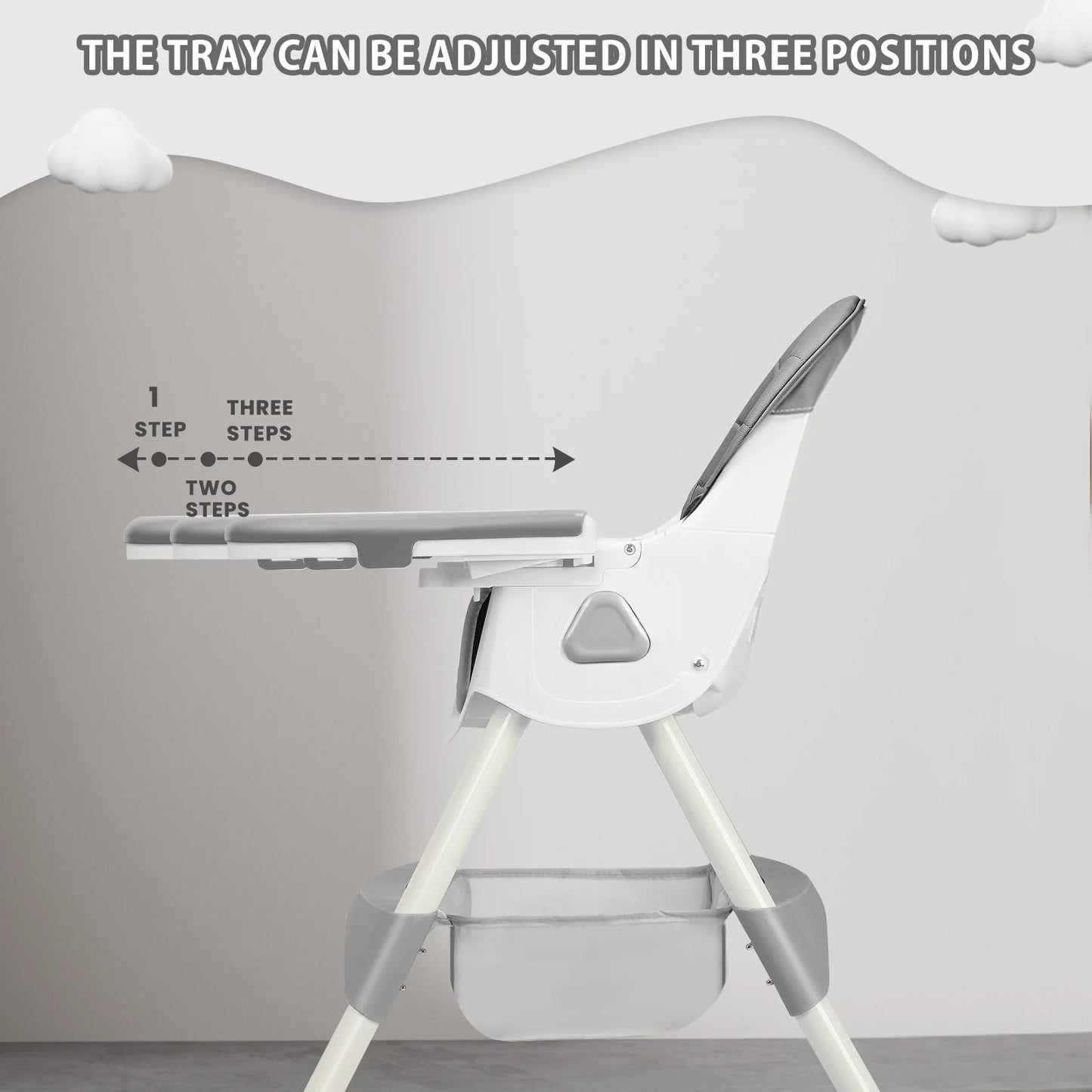 Maybloom Halo Foldable Baby High Chair
