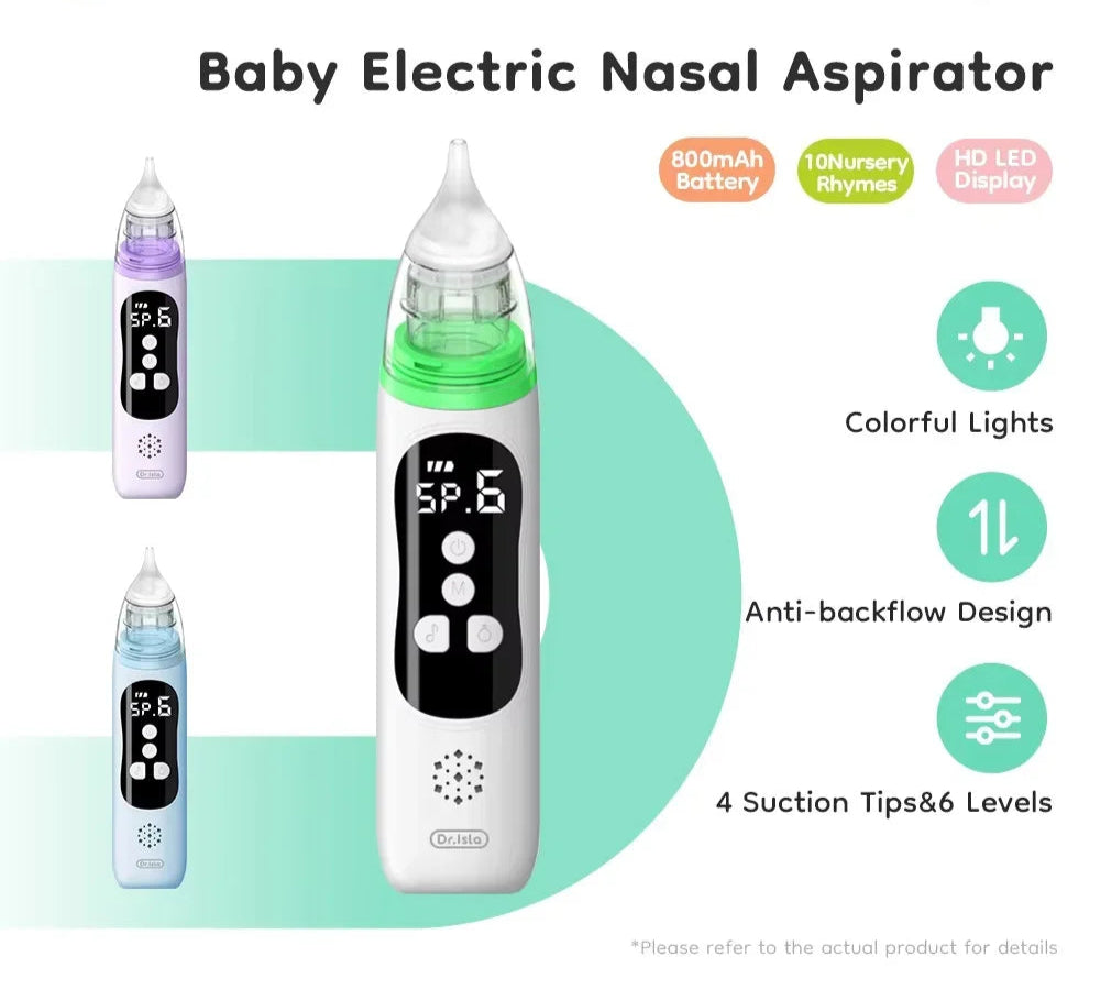 Maybloom ISLA Electric Nasal Aspirator and Nose Cleaner For Babies & Newborn