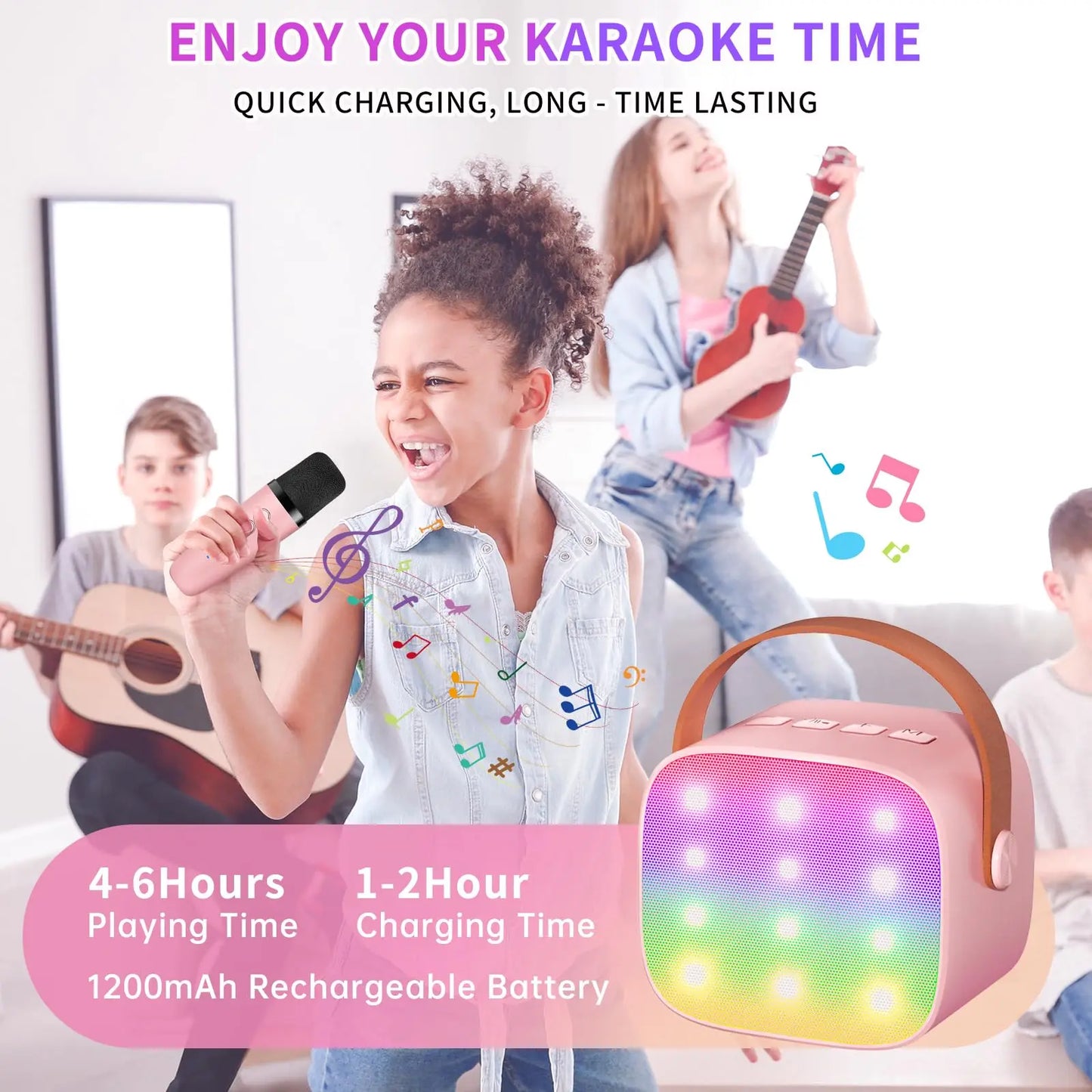 Maybloom Kids STARK Mini Karaoke Machine