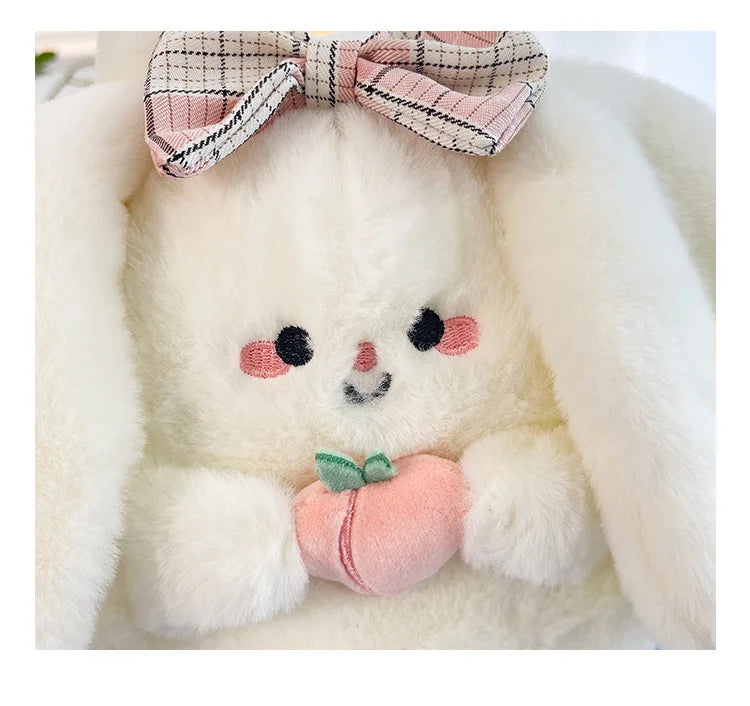 Rabbit Kitten Plush Backpack For Kids