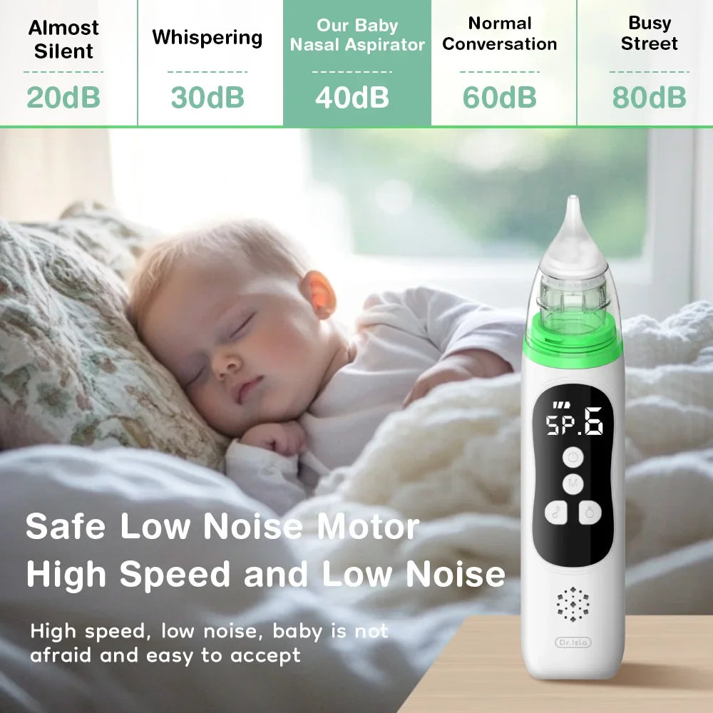 Maybloom ISLA Electric Nasal Aspirator and Nose Cleaner For Babies & Newborn