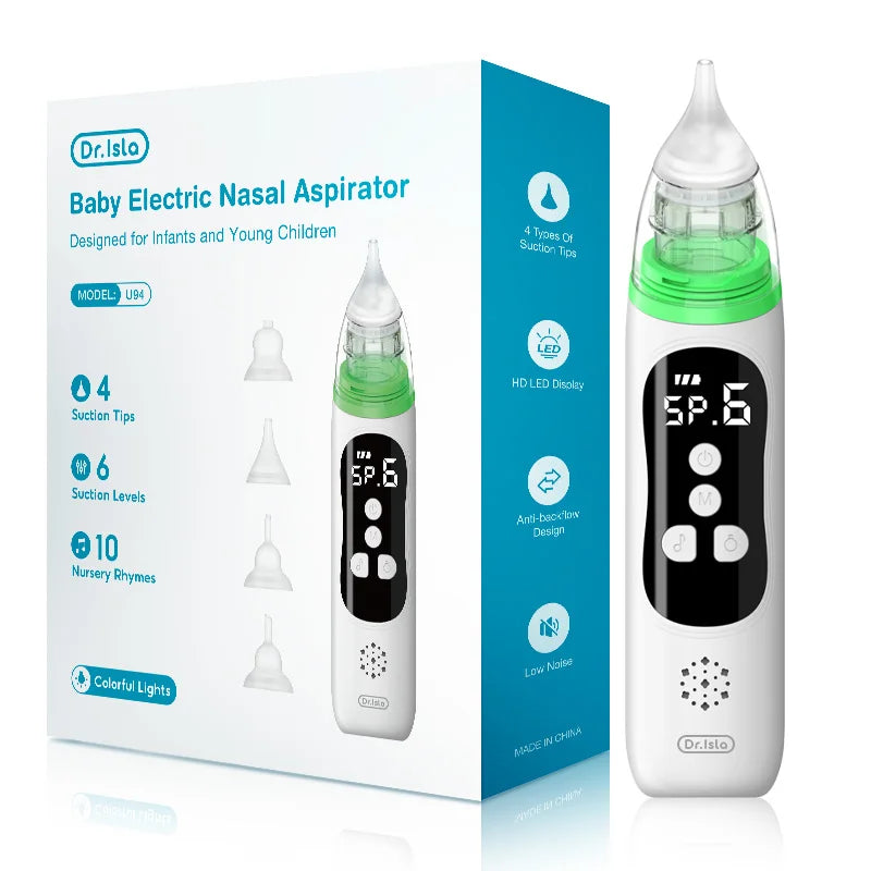 Maybloom ISLA Electric Nasal Aspirator and Nose Cleaner For Babies & Newborn