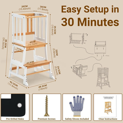 Maybloom Montessori Kids Learning Tower