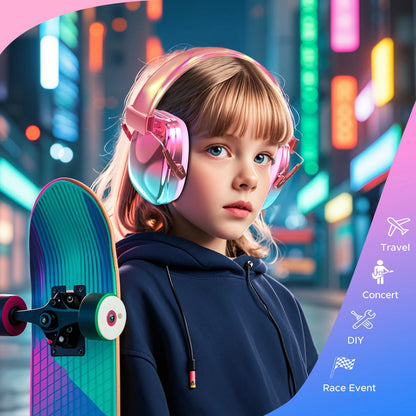 Maybloom Kids Electroplated Ear Defenders