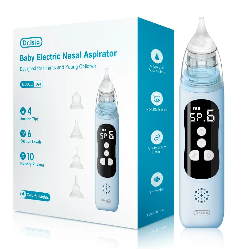 Maybloom ISLA Electric Nasal Aspirator and Nose Cleaner For Babies & Newborn
