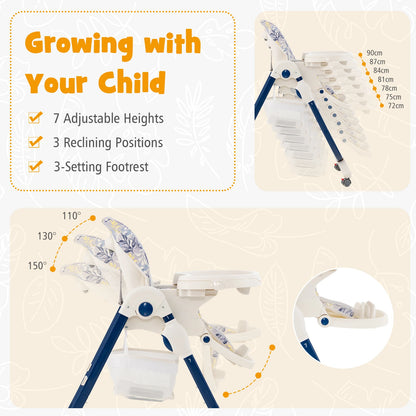 Maybloom Foldable Baby High Chair