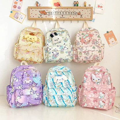 Cinnamon Cute Large Capacity Kids Backpack