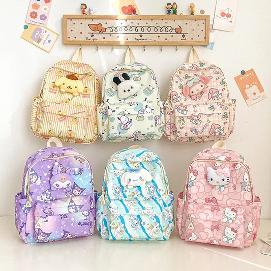 Cinnamon Cute Large Capacity Kids Backpack