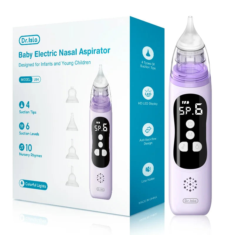 Maybloom ISLA Electric Nasal Aspirator and Nose Cleaner For Babies & Newborn
