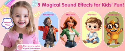 Maybloom Kids STARK Mini Karaoke Machine
