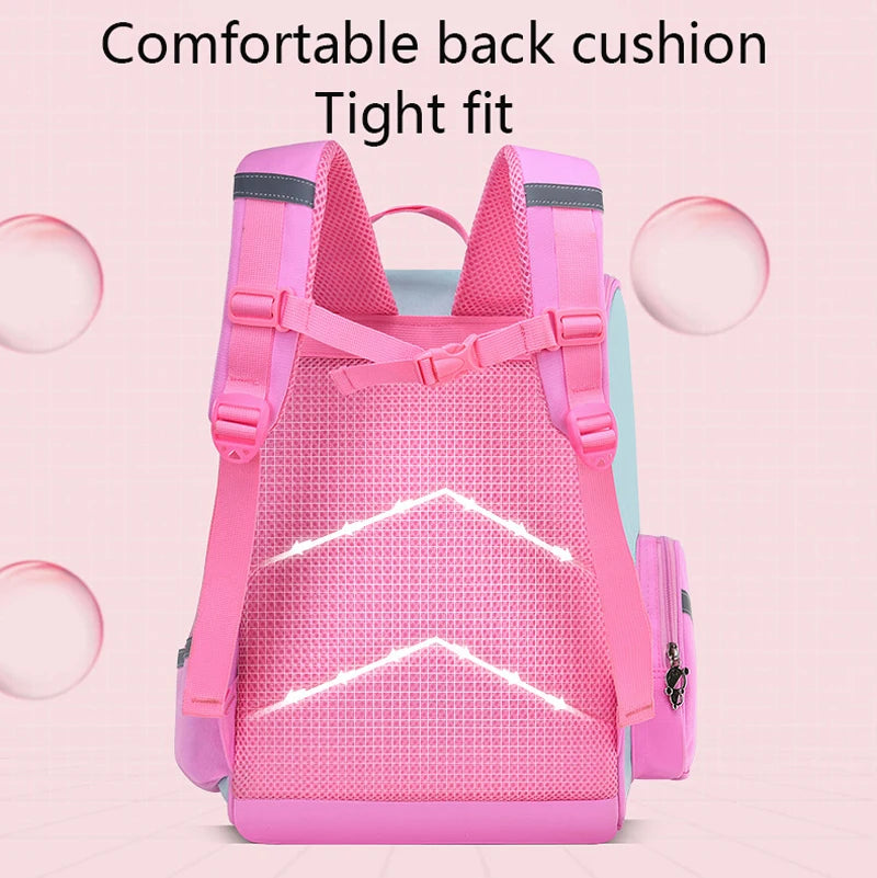 Unicorn Rainbow Eyes Kids Backpack - Waterproof