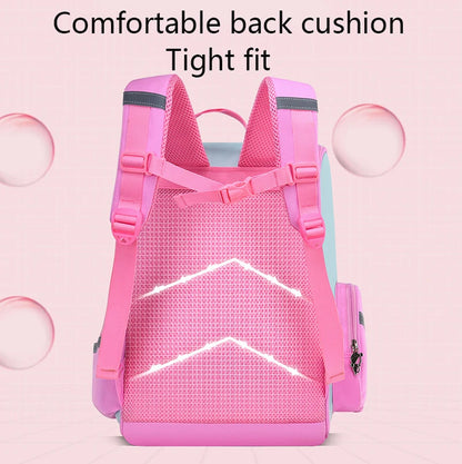Unicorn Rainbow Eyes Kids Backpack - Waterproof