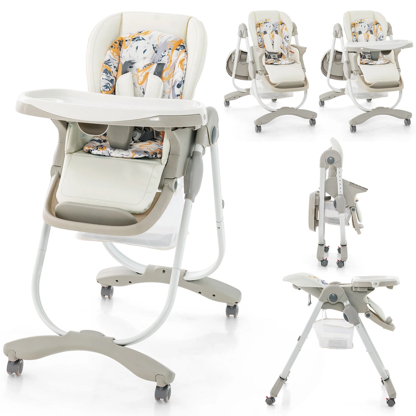 Maybloom Foldable Baby High Chair