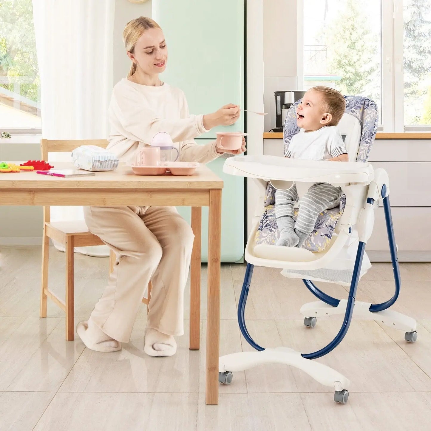 Maybloom Foldable Baby High Chair