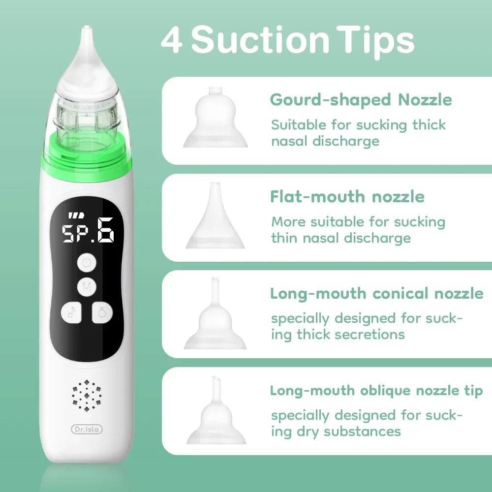 Maybloom ISLA Electric Nasal Aspirator and Nose Cleaner For Babies & Newborn