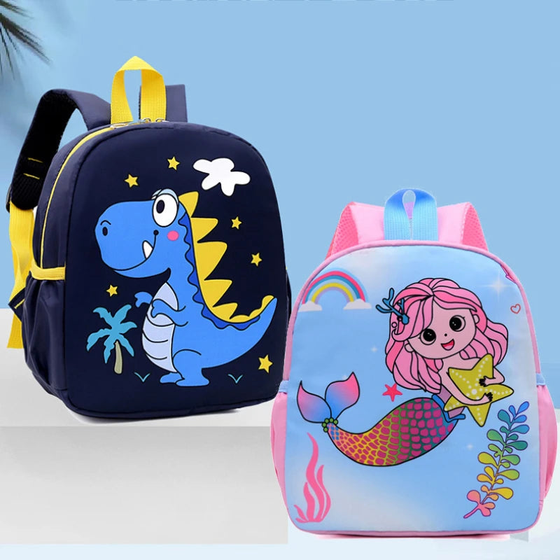 Dino Cartoon Kids Backpack