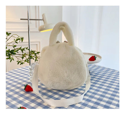 Rabbit Kitten Plush Backpack For Kids