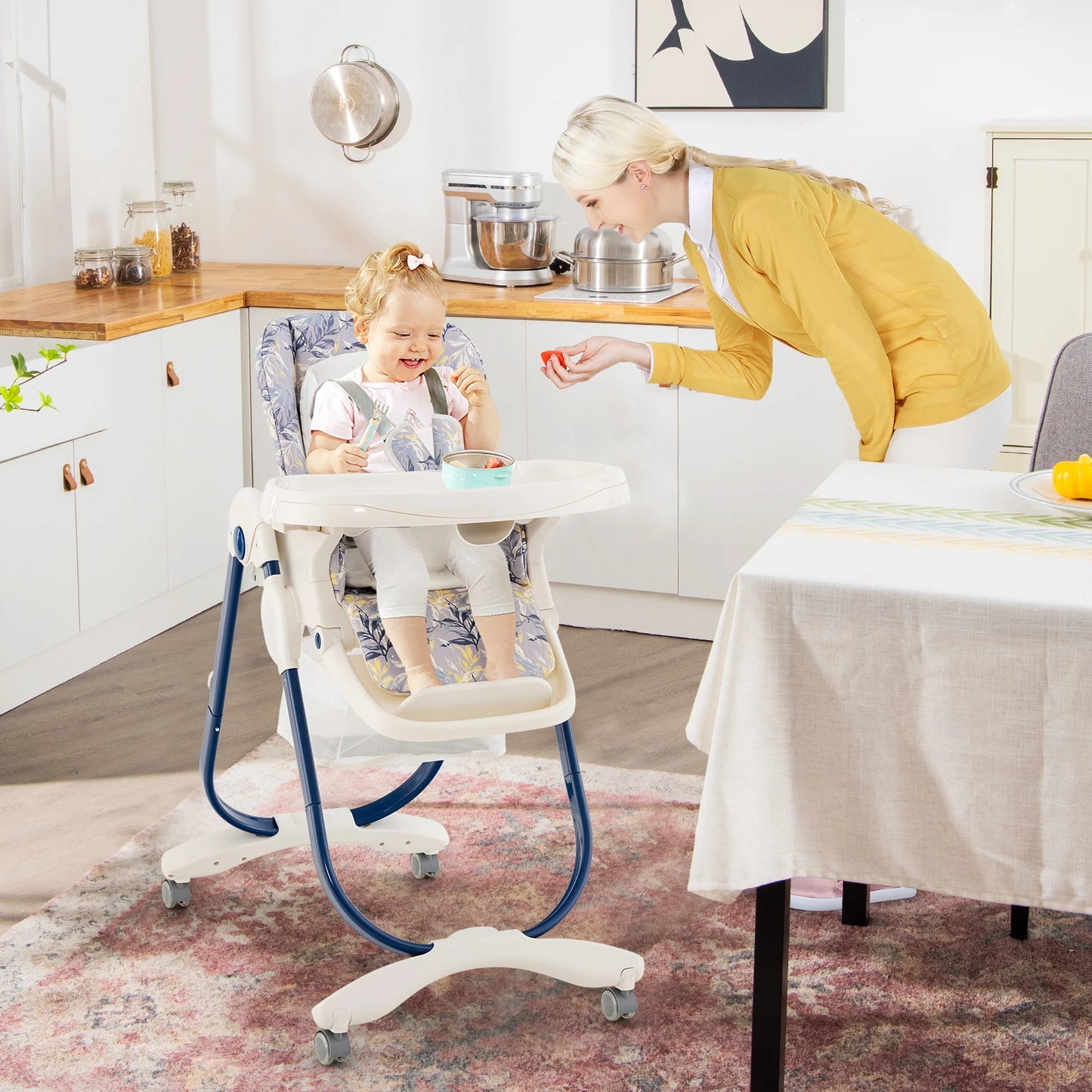 Maybloom Foldable Baby High Chair