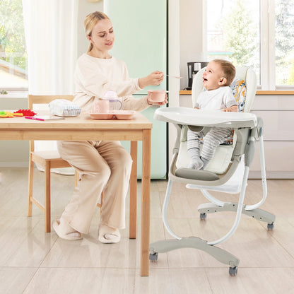 Maybloom Foldable Baby High Chair